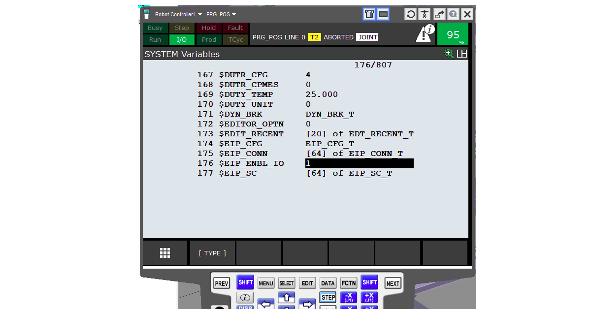 Featured image of post EtherNet/IP simulation on Fanuc Roboguide